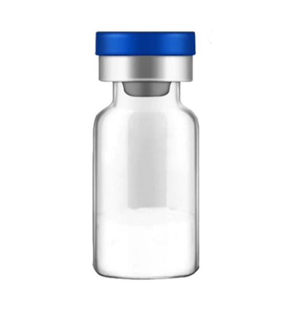 10ml Sterile Clear Tubular Vials 100pk Blue Flip Caps