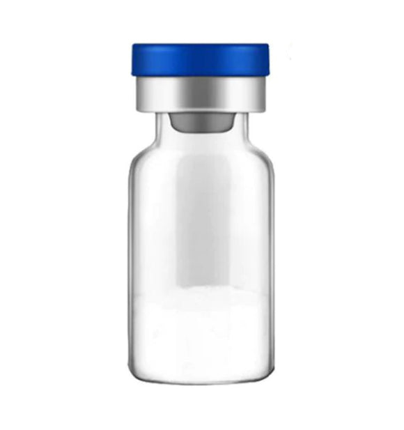 10ml Sterile Clear Tubular Vials 25pk Blue Flip Caps