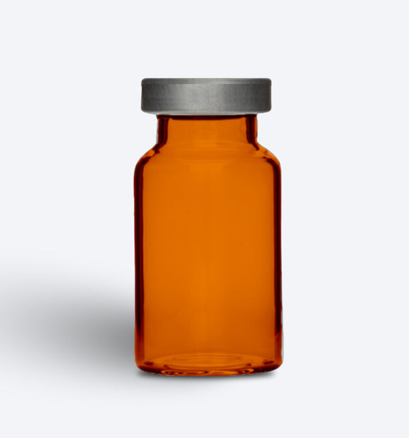 20ml Sterile/Depyrogenated Amber Tubular Vials 20pcs/tray